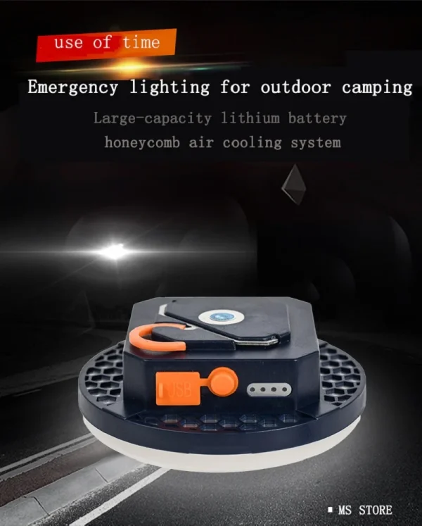 MOSLIGHTING Rechargeable Camping Light Outdoor Fishing Flashlight Tent Lantern Work Emergency Mountaineering Night Lighting LED - Image 27