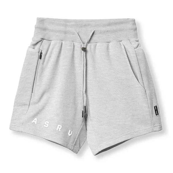 Men's Cotton Summer Gym Sweatpants Running Shorts Sports Jogging Fitness Shorts Men Sweat Shorts Bodybuilding Short Casual Pants - Image 9