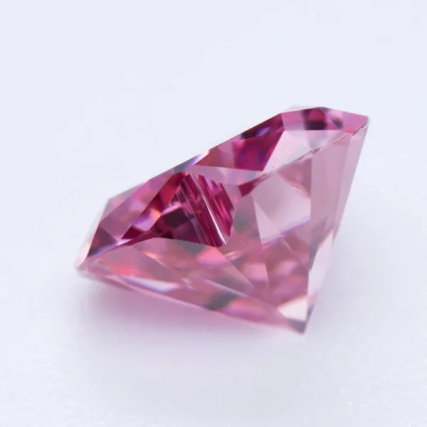 Moissanite Stone Heart Shape Pink Color VVS1 With GRA Certificate For Pass Diamond Tester Charms Top Jewelry Making Materials - Image 5