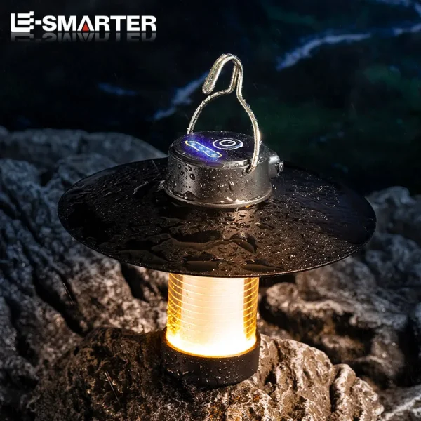 LED Camping Tent Lights Magnet Emergency Light Type-c Charging Camping Lantern Dimmable Hanging Lights for Outdoor Travel - Image 6