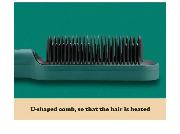 Hair Straightener Brush Negative Ion Straightening Hot Comb Iron With Anti-Scald Feature  & LCD Display Professional Hair Tools - Image 20