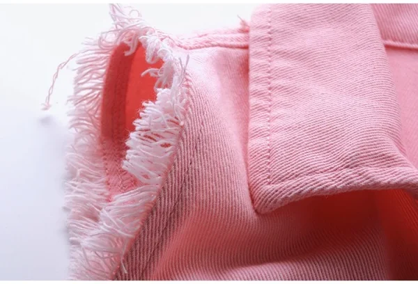 Women big size 6XL Denim Vest Sleeveless Waistcoat Students Casual Tops Jeans Jackets Red Pink Purple Yellow Blue White Jacket - Image 18