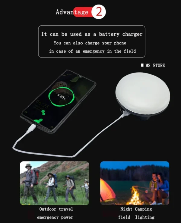 MOSLIGHTING Rechargeable Camping Light Outdoor Fishing Flashlight Tent Lantern Work Emergency Mountaineering Night Lighting LED - Image 29