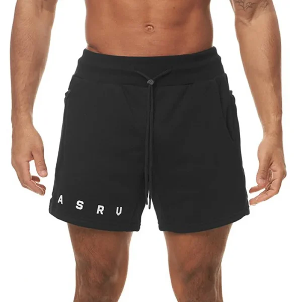 Men's Cotton Summer Gym Sweatpants Running Shorts Sports Jogging Fitness Shorts Men Sweat Shorts Bodybuilding Short Casual Pants - Image 5