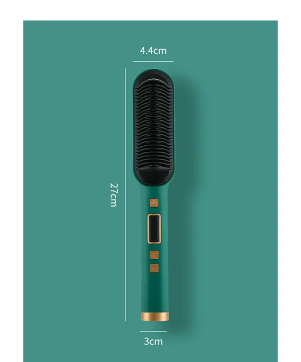 Hair Straightener Brush Negative Ion Straightening Hot Comb Iron With Anti-Scald Feature  & LCD Display Professional Hair Tools - Image 21