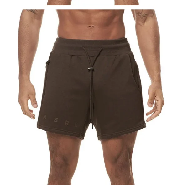 Men's Cotton Summer Gym Sweatpants Running Shorts Sports Jogging Fitness Shorts Men Sweat Shorts Bodybuilding Short Casual Pants - Image 37