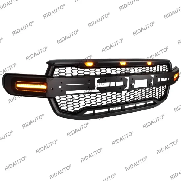 New Aftermarket For FORD RANGER 2023 2024 Australia WILDTRAK Upgrades To RAPTOR Style Front Grill Replacement LED Turning Light - Image 2