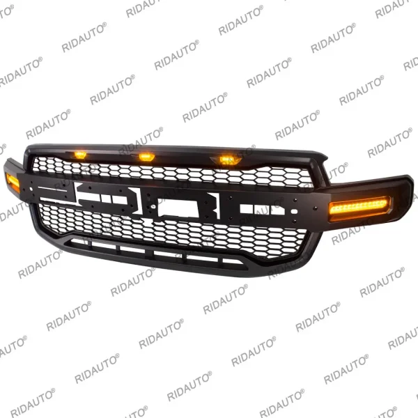 New Aftermarket For FORD RANGER 2023 2024 Australia WILDTRAK Upgrades To RAPTOR Style Front Grill Replacement LED Turning Light - Image 3