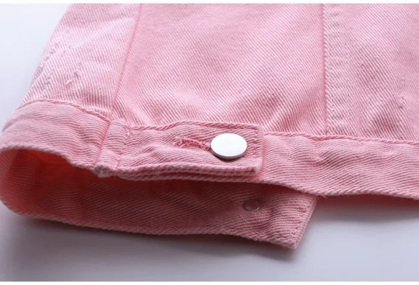 Women big size 6XL Denim Vest Sleeveless Waistcoat Students Casual Tops Jeans Jackets Red Pink Purple Yellow Blue White Jacket - Image 25