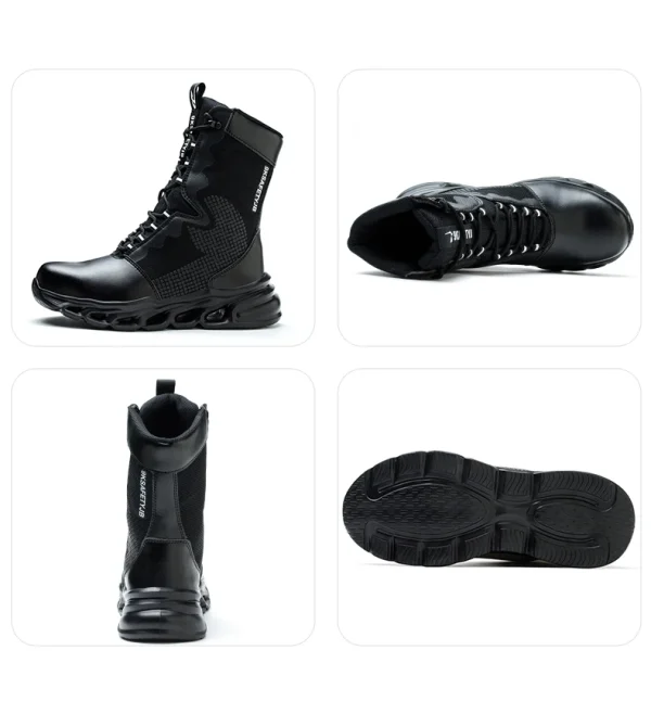 Men Safety Shoes Indestructible Steel Toe Work Boot Puncture-proof Sneakers Breathable Light Comfortable Construction Work Shoes - Image 31
