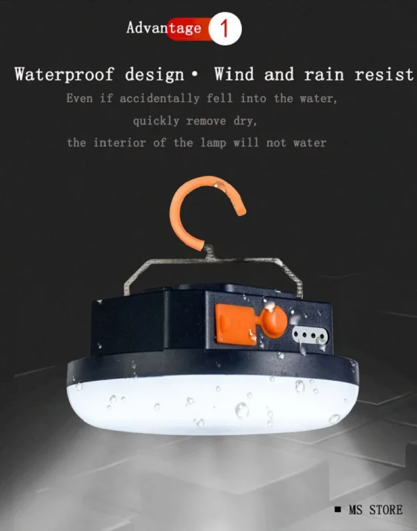 MOSLIGHTING Rechargeable Camping Light Outdoor Fishing Flashlight Tent Lantern Work Emergency Mountaineering Night Lighting LED - Image 28