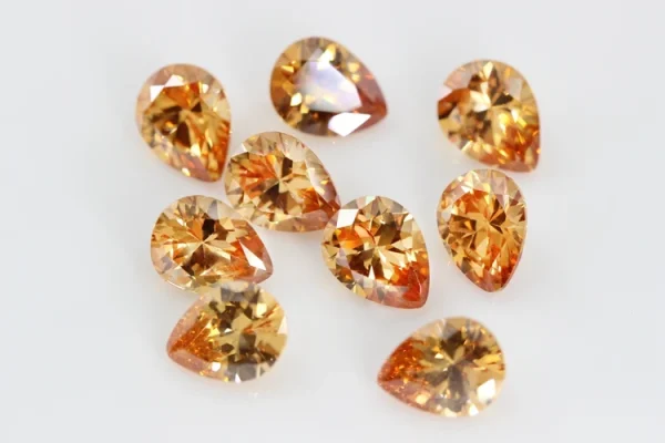 Multicolor Pear Shape Cubic Zirconia Stone Loose  Synthetic Gems Beads CZ Stones For Jewelry 2x3~13x18mm AAAAA - Image 39
