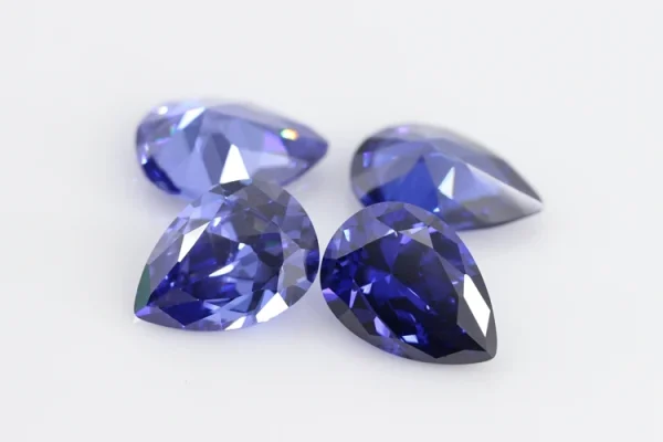 Multicolor Pear Shape Cubic Zirconia Stone Loose  Synthetic Gems Beads CZ Stones For Jewelry 2x3~13x18mm AAAAA - Image 38