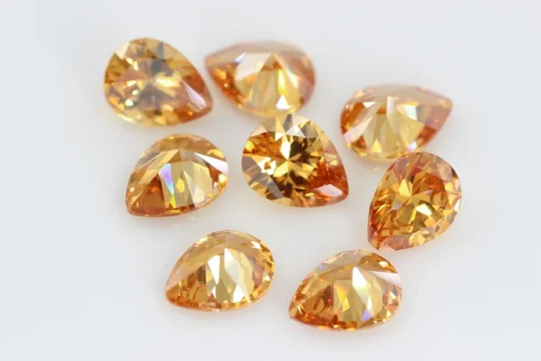 Multicolor Pear Shape Cubic Zirconia Stone Loose  Synthetic Gems Beads CZ Stones For Jewelry 2x3~13x18mm AAAAA - Image 40