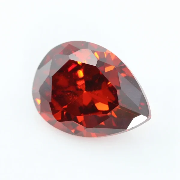 Multicolor Pear Shape Cubic Zirconia Stone Loose  Synthetic Gems Beads CZ Stones For Jewelry 2x3~13x18mm AAAAA - Image 3