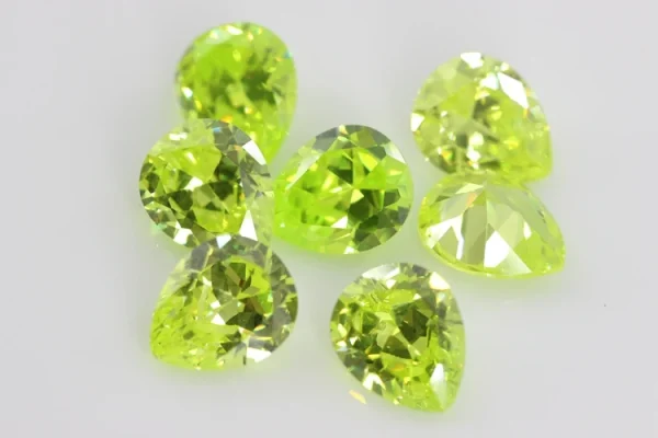 Multicolor Pear Shape Cubic Zirconia Stone Loose  Synthetic Gems Beads CZ Stones For Jewelry 2x3~13x18mm AAAAA - Image 46