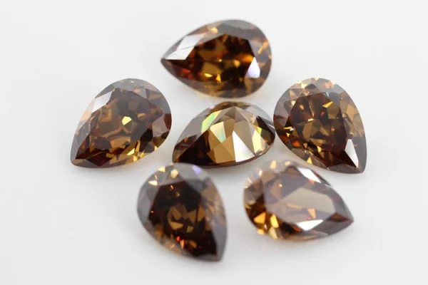 Multicolor Pear Shape Cubic Zirconia Stone Loose  Synthetic Gems Beads CZ Stones For Jewelry 2x3~13x18mm AAAAA - Image 34