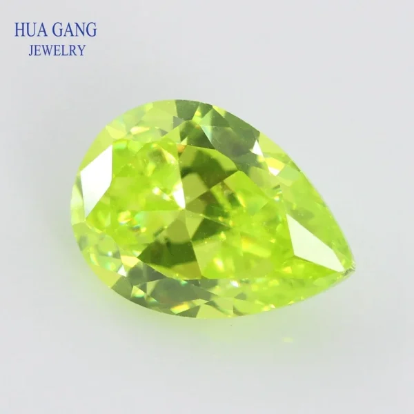 Multicolor Pear Shape Cubic Zirconia Stone Loose  Synthetic Gems Beads CZ Stones For Jewelry 2x3~13x18mm AAAAA - Image 20