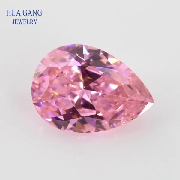 Multicolor Pear Shape Cubic Zirconia Stone Loose  Synthetic Gems Beads CZ Stones For Jewelry 2x3~13x18mm AAAAA - Image 15