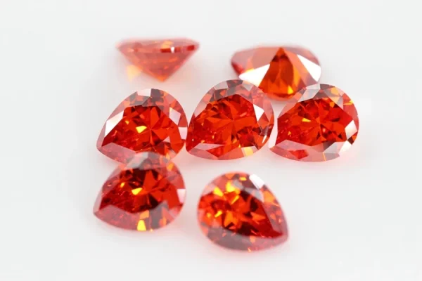 Multicolor Pear Shape Cubic Zirconia Stone Loose  Synthetic Gems Beads CZ Stones For Jewelry 2x3~13x18mm AAAAA - Image 33