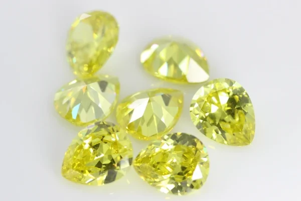 Multicolor Pear Shape Cubic Zirconia Stone Loose  Synthetic Gems Beads CZ Stones For Jewelry 2x3~13x18mm AAAAA - Image 44