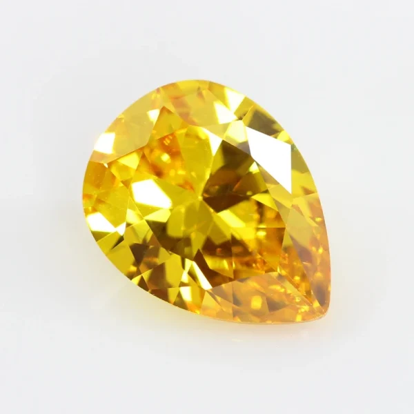 Multicolor Pear Shape Cubic Zirconia Stone Loose  Synthetic Gems Beads CZ Stones For Jewelry 2x3~13x18mm AAAAA - Image 5