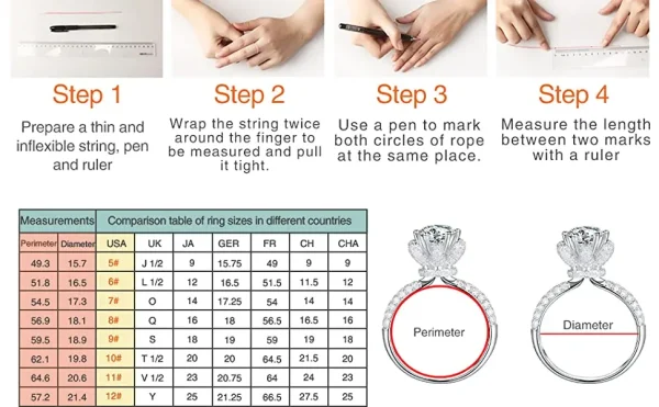 Emerald/Radiant Cut Real Full Moissanite Ring for Women 8*10mm D Color Diamond 925 Sterling Silver Wedding Band with Certificate - Image 20