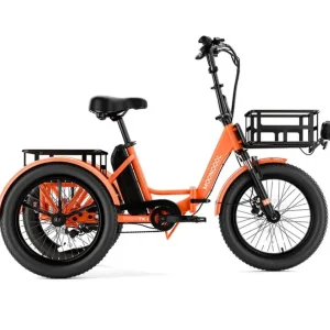PROMO! Promo! PROMO!!! Ventes parfaites MOONCCOOL Triike électrique adultes 3 roues vélo électrique 450lb 20 gros pneu 750W