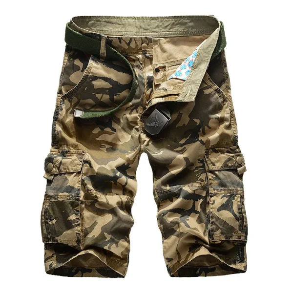 Camouflage Camo Cargo Shorts Men 2025 New Mens Casual Shorts Male Loose Work Shorts Man Military Short Pants Plus Size 29-44 - Image 3