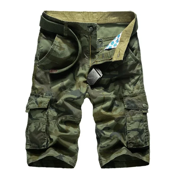 Camouflage Camo Cargo Shorts Men 2025 New Mens Casual Shorts Male Loose Work Shorts Man Military Short Pants Plus Size 29-44