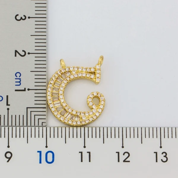 Luxury Gold Color A-Z 26 Letters Necklace CZ Pendant for Women Cute  Initials Name Necklace Fashion Party Wedding Jewelry Gift - Image 2