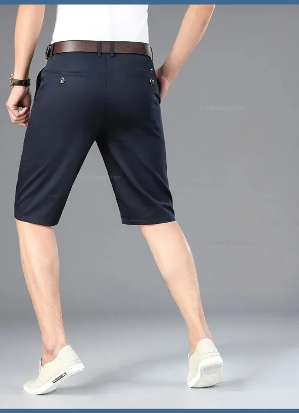 Men Business Shorts Summer New Cotton Casual Pants Classic Brand Soft Fashion Comfortable Male Clothing Shorts Boardshorts - Image 15