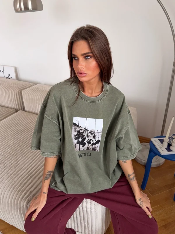 Sumuyoo 100% Cotton Women's Retro Printed T-shirt Men Vintage Short-sleeve Wax printing T Shirts Fashion Hip Hop Loose Tees - Image 29