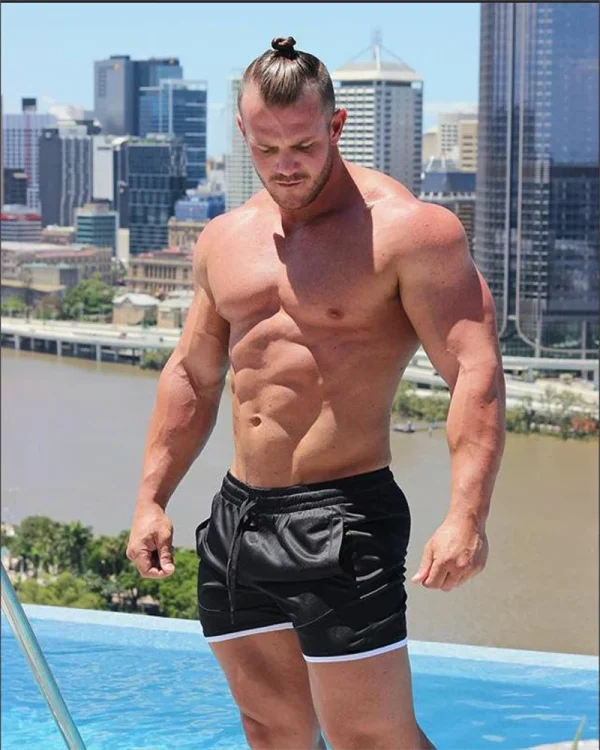 2025 Running Shorts Men fashion Joggers Shorts Summer quick-dry sports shorts Mesh Breathable Shorts Gym Man Beach Short Pants - Image 19