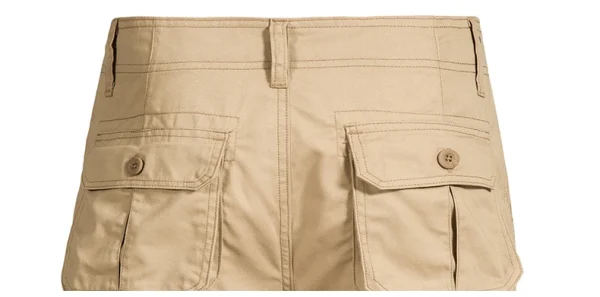Men's Shorts Loose Large Size Multi-Pocket Overalls Summer Cotton Comfortable Nickel Pants Outdoor Casual Sports Beach Pants - Image 17
