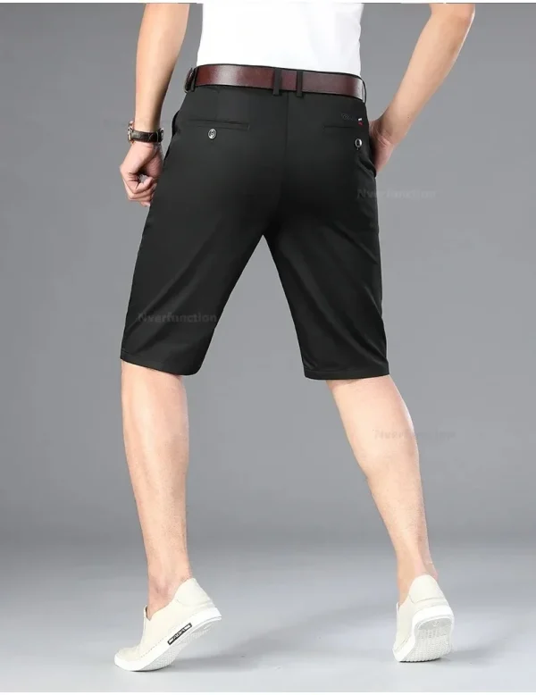 Men Business Shorts Summer New Cotton Casual Pants Classic Brand Soft Fashion Comfortable Male Clothing Shorts Boardshorts - Image 35