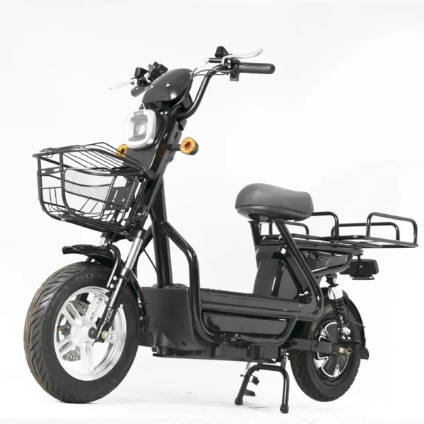 City electric scooter 500W electric motorcycle remote control alarm battery electric bicycle for adult - Image 7