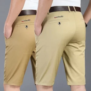 Men Business Shorts Summer New Cotton Casual Pants Classic Brand Soft Fashion Comfortable Male Clothing Shorts Boardshorts