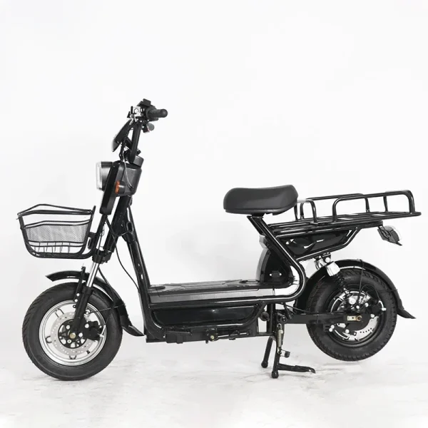 City electric scooter 500W electric motorcycle remote control alarm battery electric bicycle for adult - Image 6