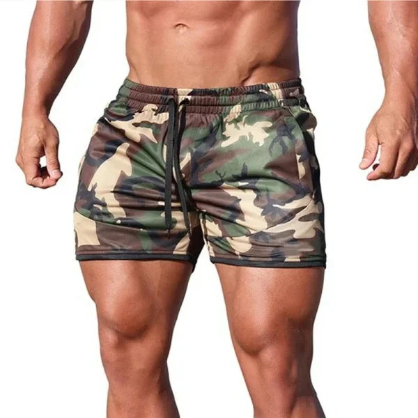 2025 Running Shorts Men fashion Joggers Shorts Summer quick-dry sports shorts Mesh Breathable Shorts Gym Man Beach Short Pants - Image 3