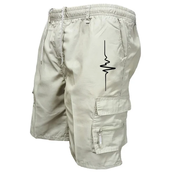 Men's Fashion Casual Summer Five-point Shorts Trend Loose Comfortable Multi-pocket Cargo Pants Sports Outdoor Short Pants Sales - Image 9