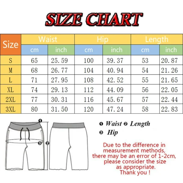 Men’s Cargo Shorts Fashion Casual Jogging Loose Shorts Summer Shorts Comfortable and Breathable - Image 14