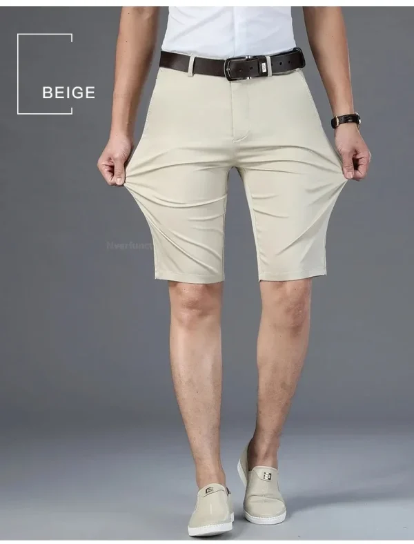 Men Business Shorts Summer New Cotton Casual Pants Classic Brand Soft Fashion Comfortable Male Clothing Shorts Boardshorts - Image 50