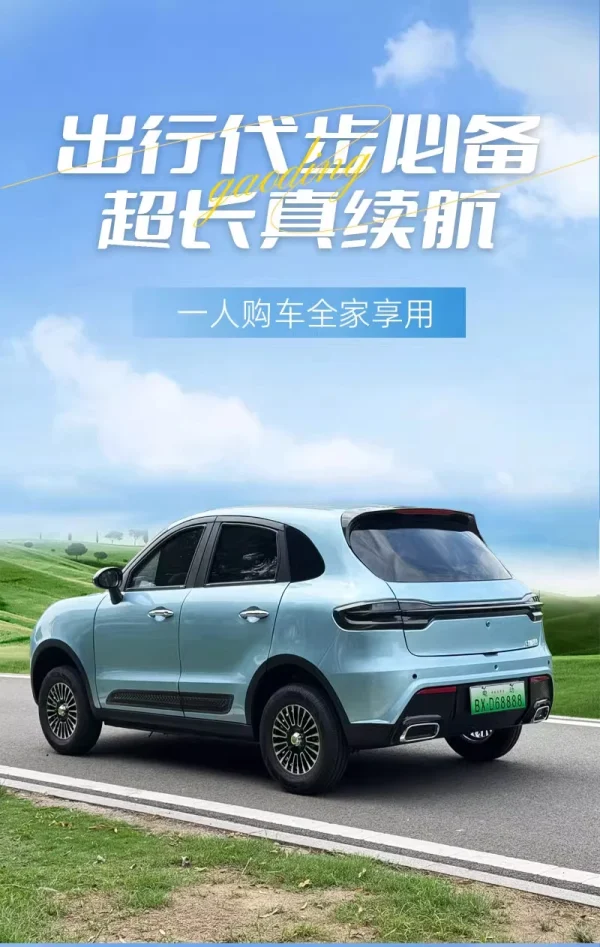 Old Man Le, electric four-wheeler, scooter, closed four-wheel battery car - Image 13