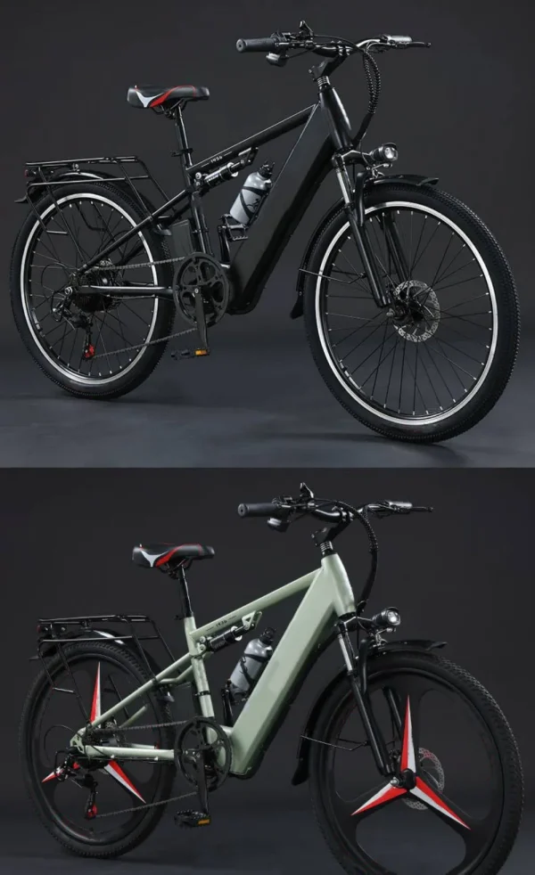 Wholesale E-bike 26 Inch Electric Bicycle High Speed 350w Electric City Bike for Men - Image 10