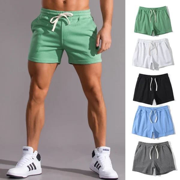 Summer Casual Shorts Men Breathable 100% Cotton Beach Shorts Comfortable Fitness Basketball Sports Short Pants Male Bermudas - Image 6