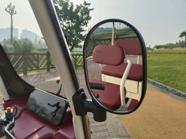 2025 Hot Selling Electric Tricycle for Family Use Open Body Rickshaw with Roof for Passenger and Cargo for Adults - Image 12