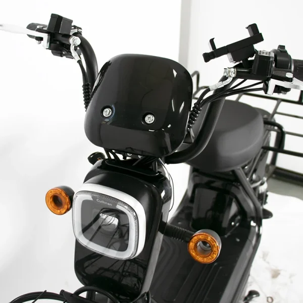 City electric scooter 500W electric motorcycle remote control alarm battery electric bicycle for adult - Image 8