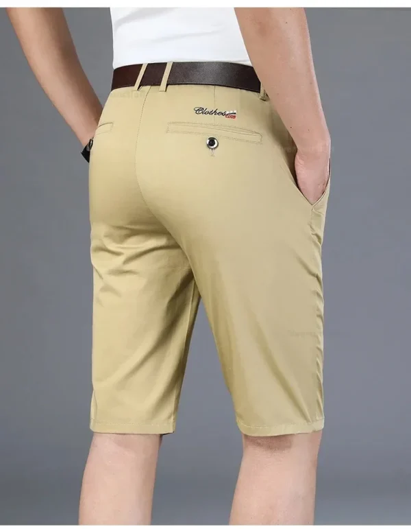Men Business Shorts Summer New Cotton Casual Pants Classic Brand Soft Fashion Comfortable Male Clothing Shorts Boardshorts - Image 44