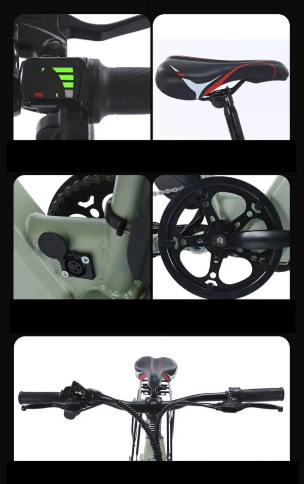 Wholesale E-bike 26 Inch Electric Bicycle High Speed 350w Electric City Bike for Men - Image 12